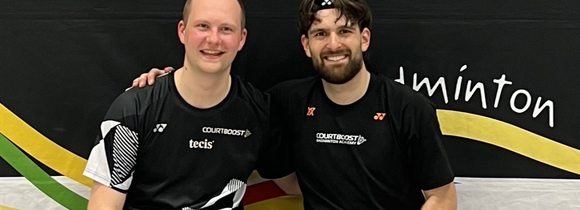 Marko Basic (TSV H) und Boi Roluf Schröder (BV Wesel) - Sieger des HD A in Datteln
