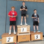 Robin Grams - 1. im Jungeneinzel U11