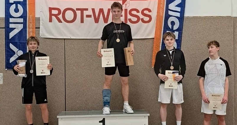 Noe Rößler - Sieger im JE U19 in Wesel