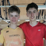 Noe Rößler und Ivan Tutic - 5. DBV-B-Rangliste JD U19
